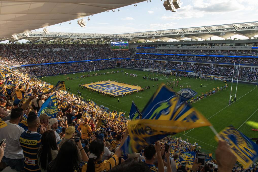 The new Parramatta Stadium has been an instant hit. Canberra risks falling behind if it doesn't get its own. Photo: James Brickwood