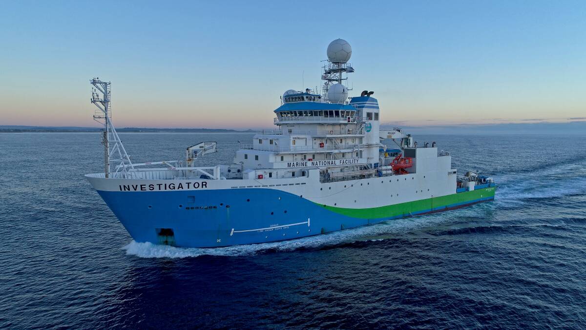 CSIRO research vessel (RV) Investigator. Picture: Owen Foley/CSIRO