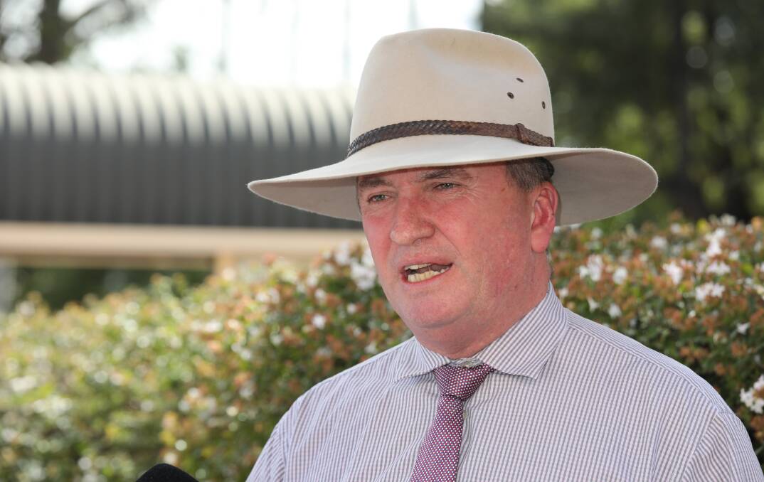 Barnaby Joyce is seeking re-election in New England amid another scandal. Photo: AAP