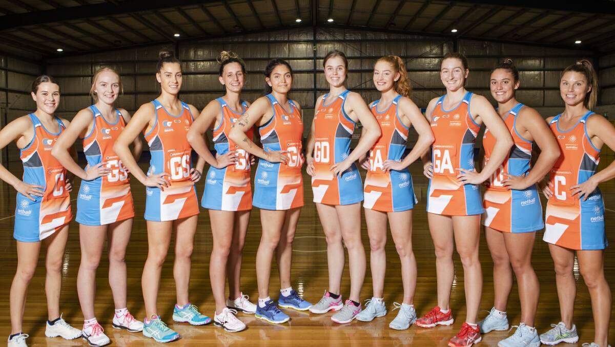 The Canberra Giants are eyeing gold. Picture: Jamila Toderas