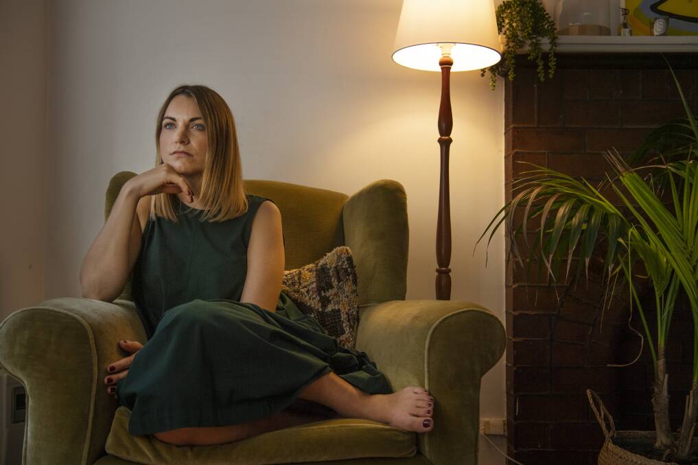 Rose Stacey, 29, has battled insomnia disorder for 15 years. Photo: Louise Kennerley