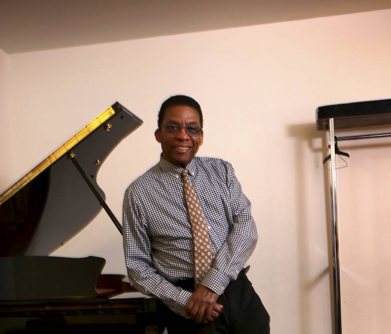 Jazz pianist Herbie Hancock. Picture: James Alcock