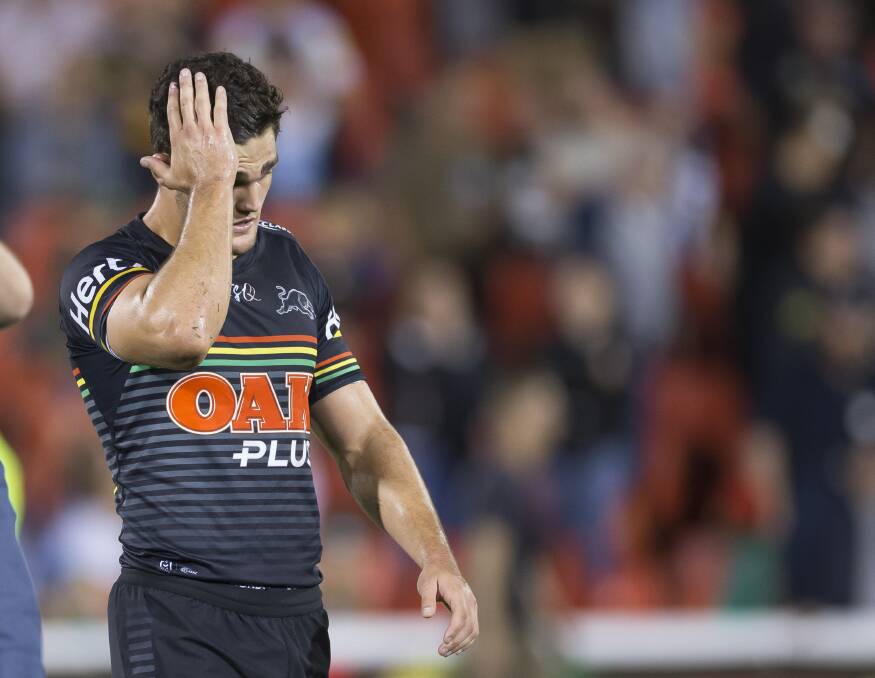 The Panthers are looking at their fourth consecutive loss. Picture: AAP Image/Craig Golding