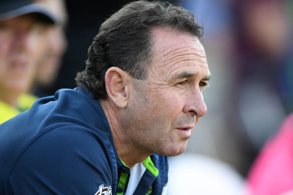 Raiders coach Ricky Stuart says they're used to copping the short end of the scheduling stick. Picture: AAP Image/Joel Carrett