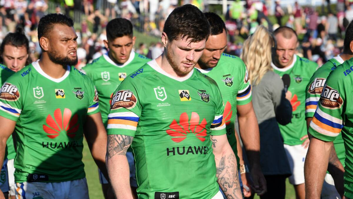 John Bateman says the Canberra Raiders need to respond with an impact against Penrith this week. Photo: Grant Trouville/NRL Photos