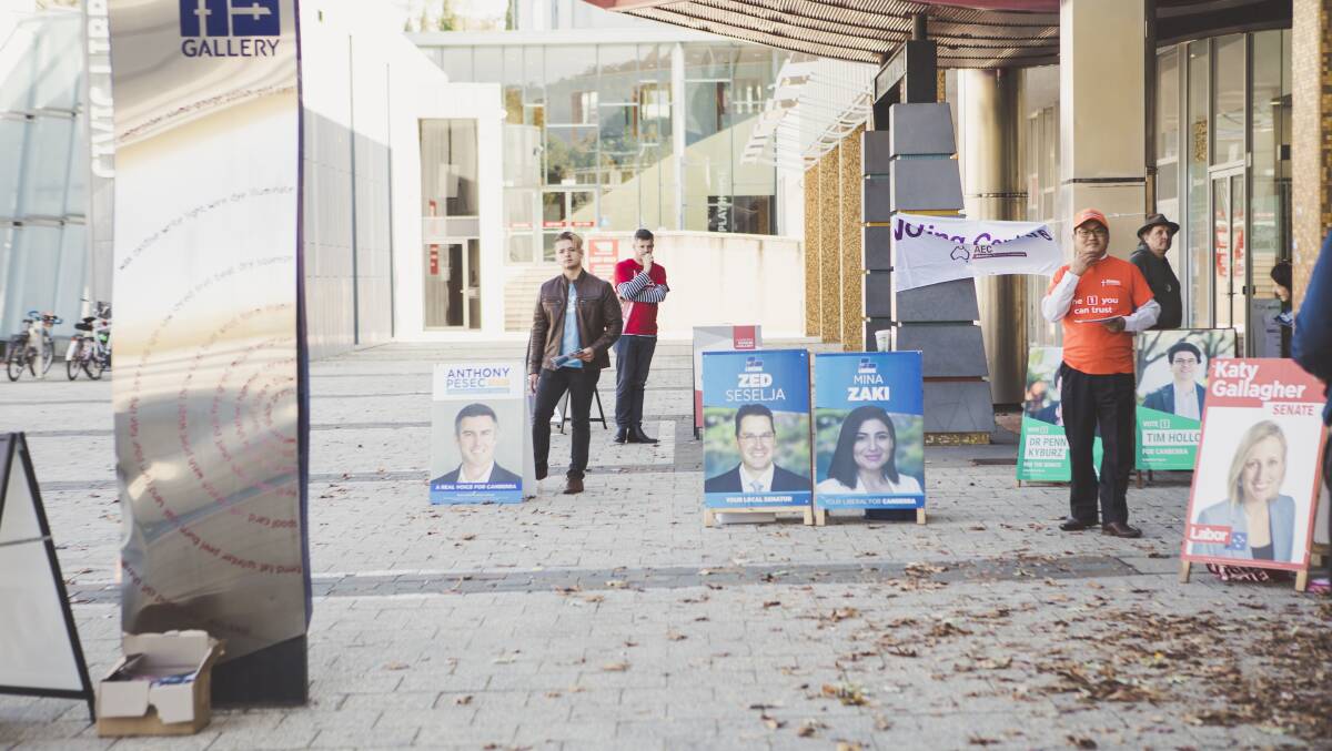 The number of Australians voting at pre-poll has now surged past 3 million. Picture: Jamila Toderas