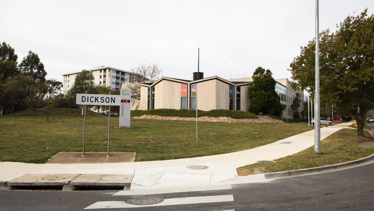 The ABC Canberra studios in Dickson. Picture: Jamila Toderas