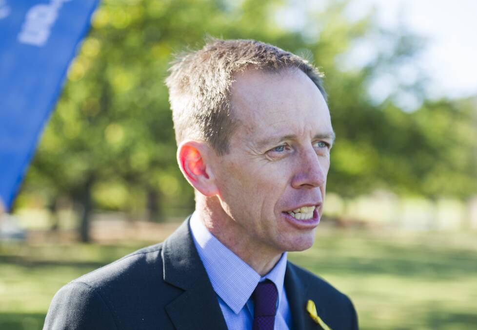 Greens leader Shane Rattenbury. Picture: Dion Georgopoulos