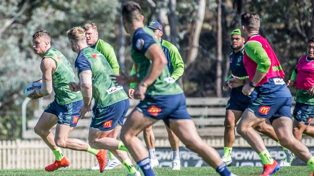 Jack Wighton and the Raiders have worked tirelessly this year. Picture: Karleen Minney