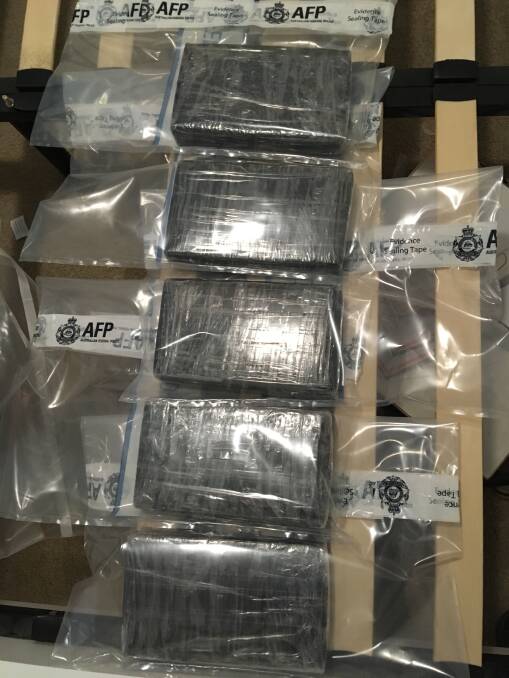 Five kilograms of cocaine, with an estimated $3 million street value, was seized from a Theodore home. Picture: Supplied