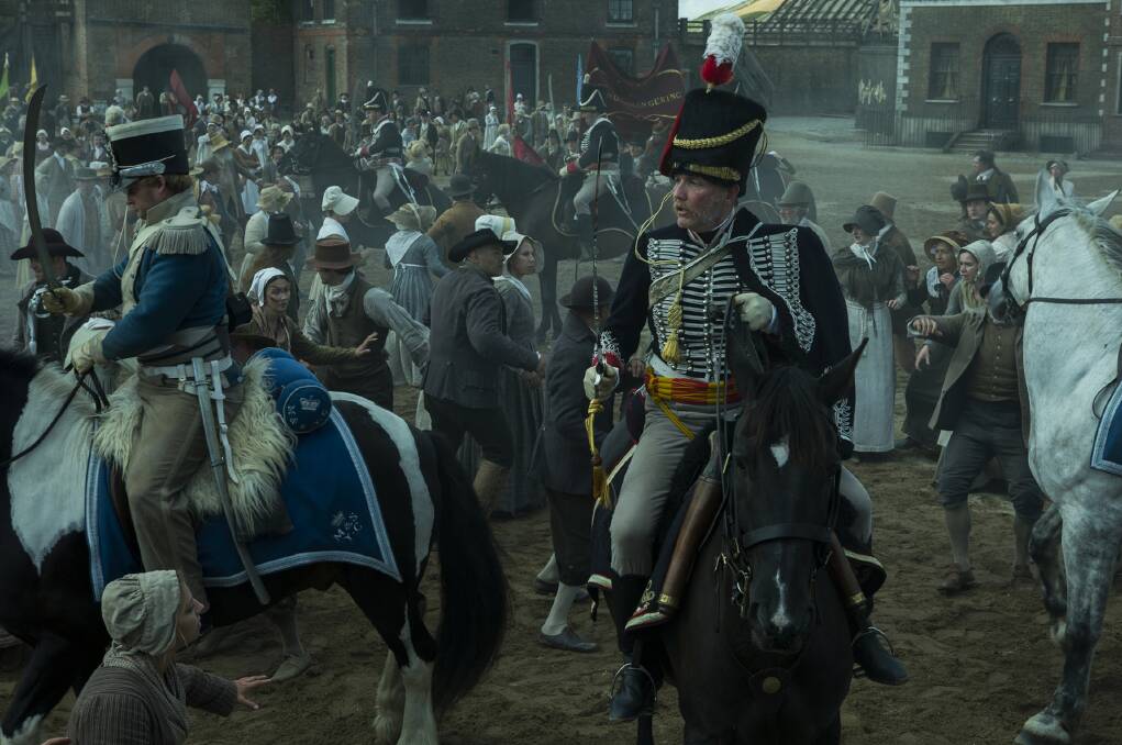 Guy Williams as Lieutenant Colonel Dalrymple in 'Peterloo'. Picture: Amazon Studios