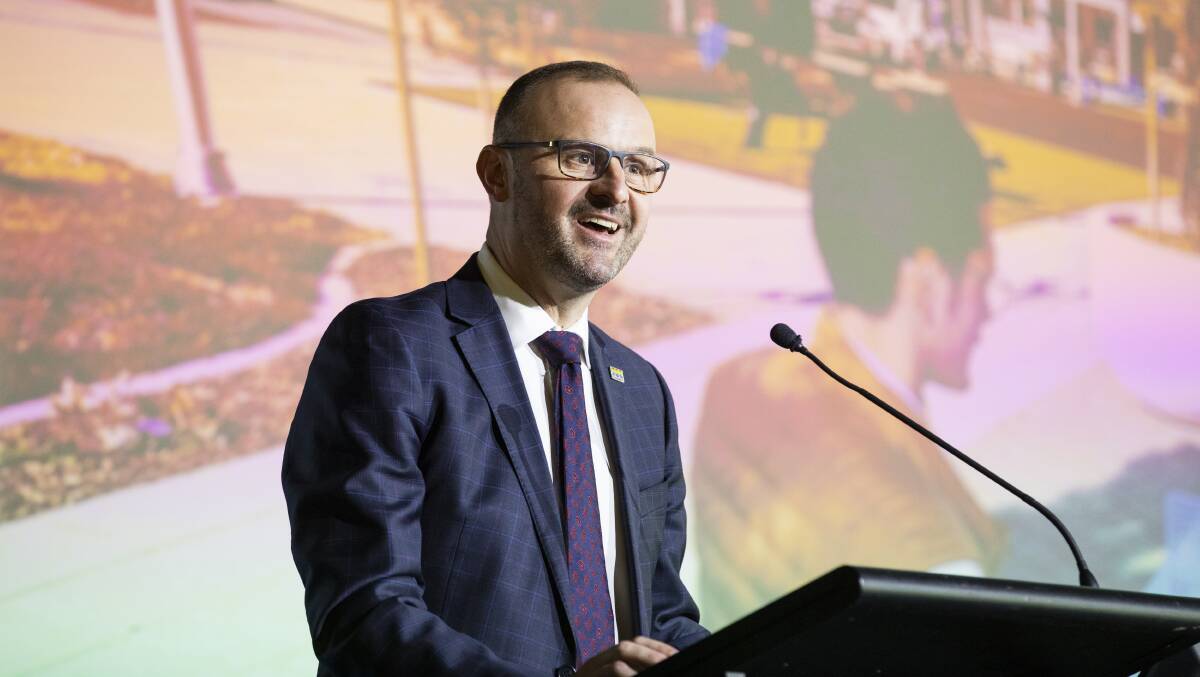 Chief Minister Andrew Barr says Magic Round could be a perfect way to open a new Civic Stadium. Picture: Jamila Toderas