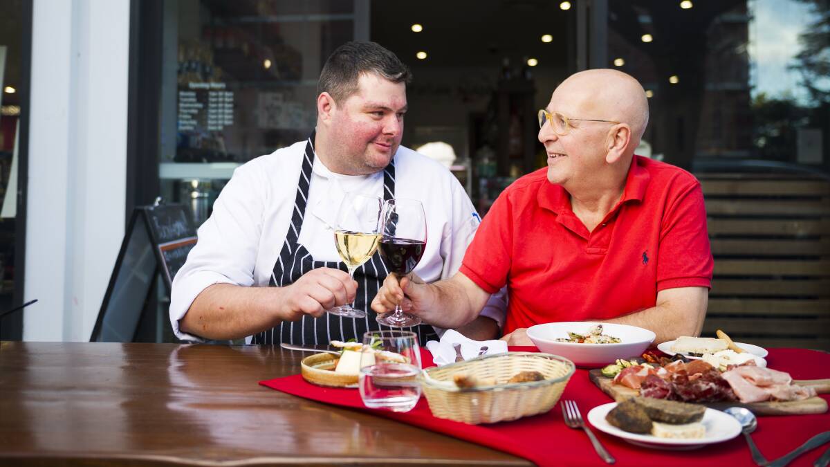 Tony Lo Terzo is well on his way to creating his vision at The Italian Place in Braddon.