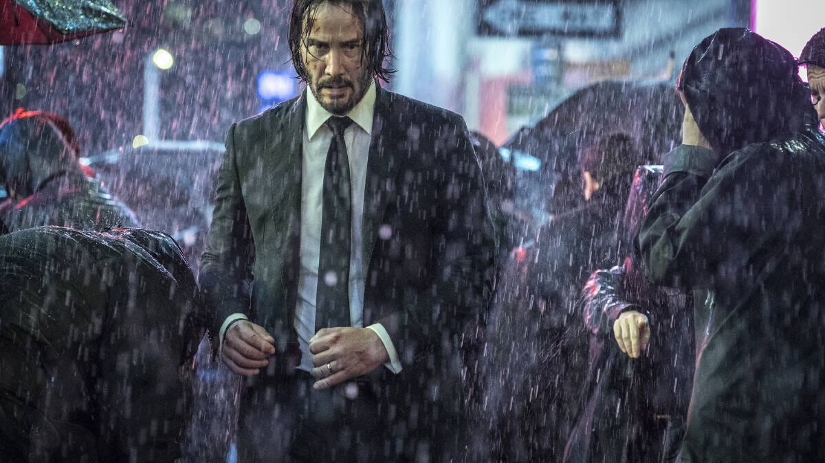 Keanu Reeves in a scene from John Wick: Chapter 3 - Parabellum. Picture: AP