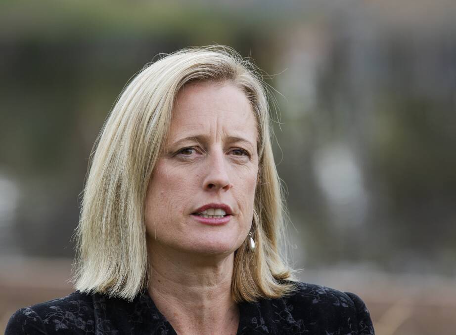 Labor Senate candidate for the ACT Katy Gallagher says Zed Seselja's claims about the public service can't be trusted. Picture: Jamila Toderas