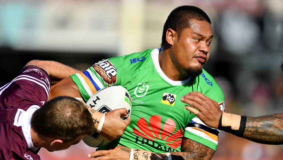 Joey Leilua is on the cusp of a return to the NRL. Picture: NRL Photos
