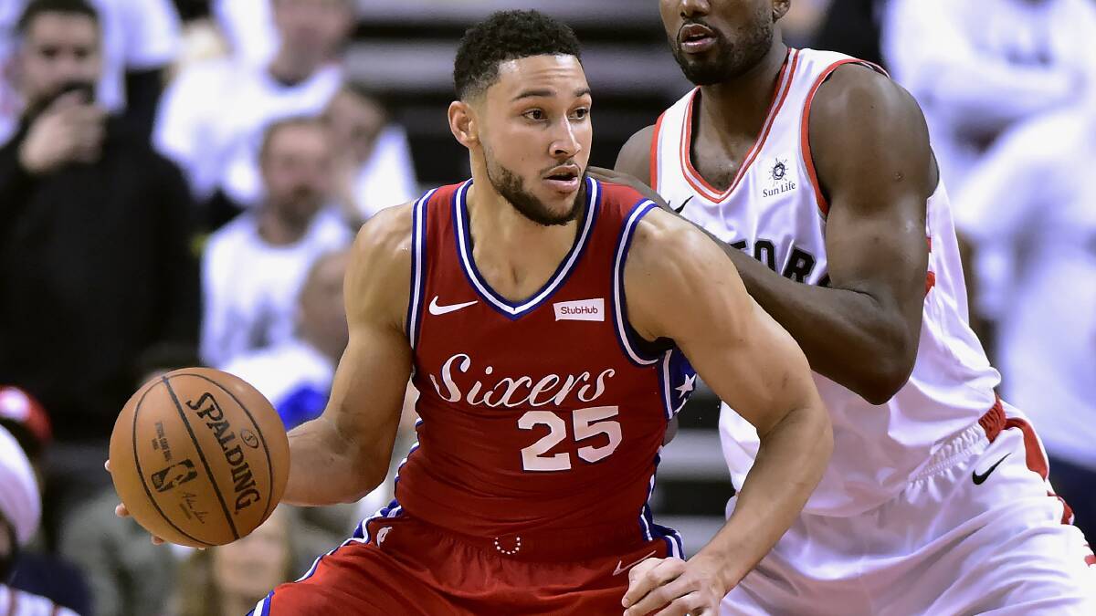 Ben Simmons is out of the basketball World Cup. Picture: AP