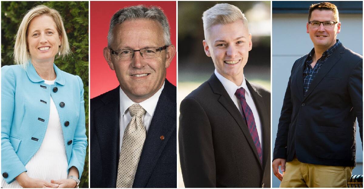 Katy Gallagher, David Smith, Johnathan Davis and Zed Seseja are just four of the candidates running in the 2019 federal election.