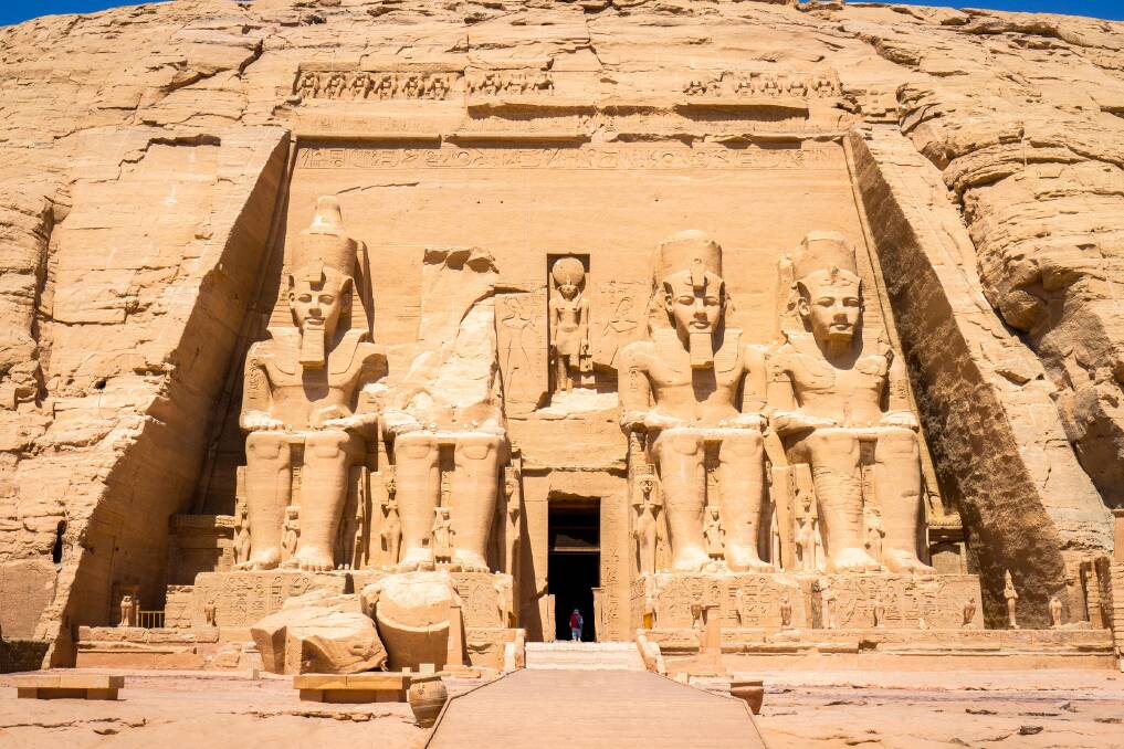 The incredible temples of Abu Simbel were moved in the 1960s to avoid floodwaters.