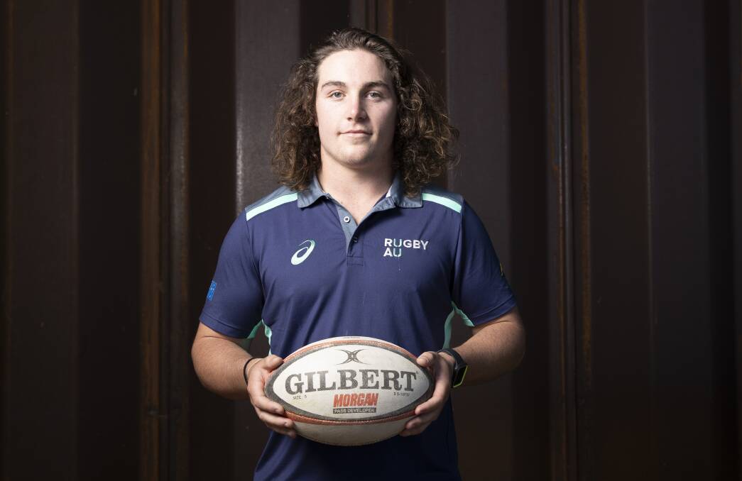 Brumbies junior hooker Lachlan Lonergan. Picture: Sitthixay Ditthavong