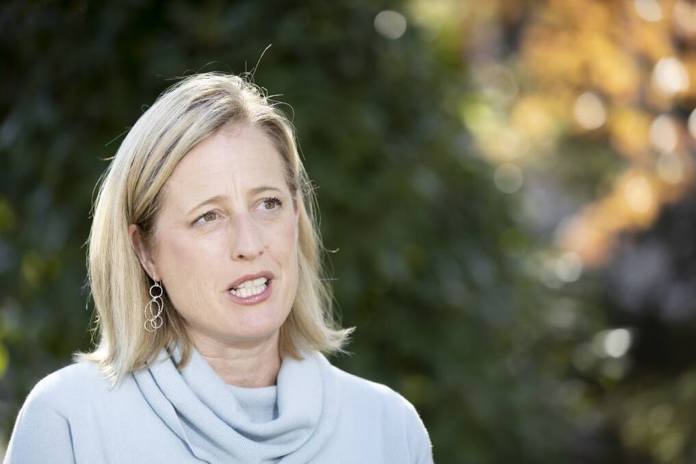 Labor's Katy Gallagher. Picture: Sitthixay Ditthavong