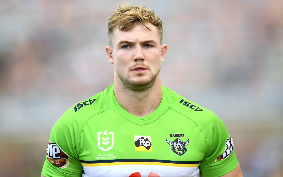 Josh McGuire has escaped another ban to leave Hudson Young seemingly hard done by. Picture: NRL Photos