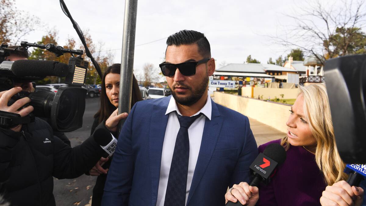 Salim Mehajer leaves Cooma Correctional Centre in Cooma. Picture: AAP