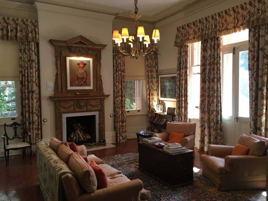 The Sitting Room, one of many highlights on a house tour of Retford Park. Picture: Tim the Yowie Man