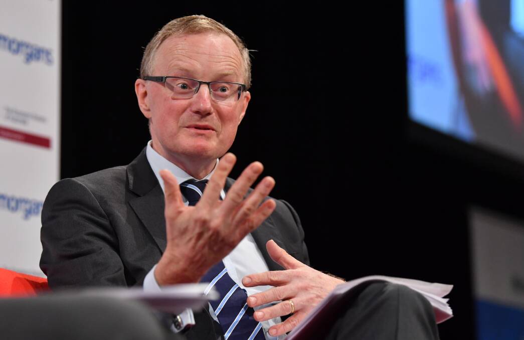 Reserve Bank governor Philip Lowe made it very clear that the bank is about to cut interest rates. Picture: AAP