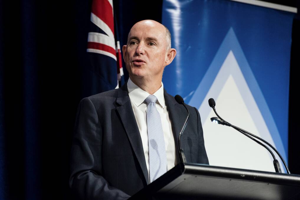 Minister for Government Services Stuart Robert. Picture: Christopher Pearce