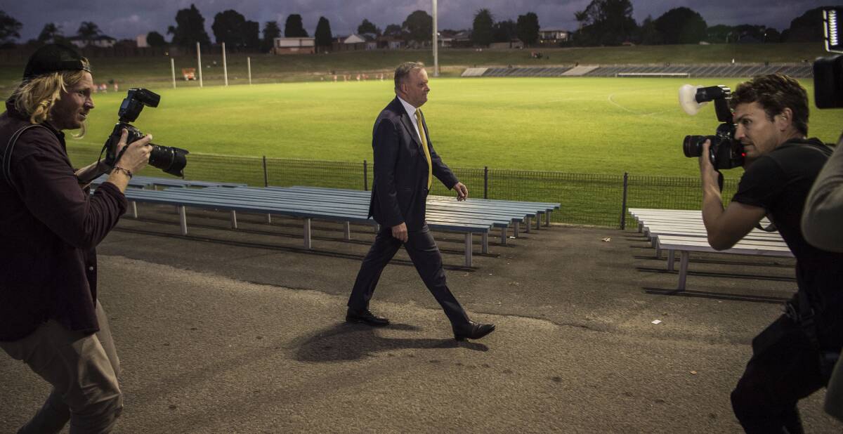 In the box seat: Anthony Albanese would be made leader unopposed if Jim Chalmers pulls out. Picture: Wolter Peeters