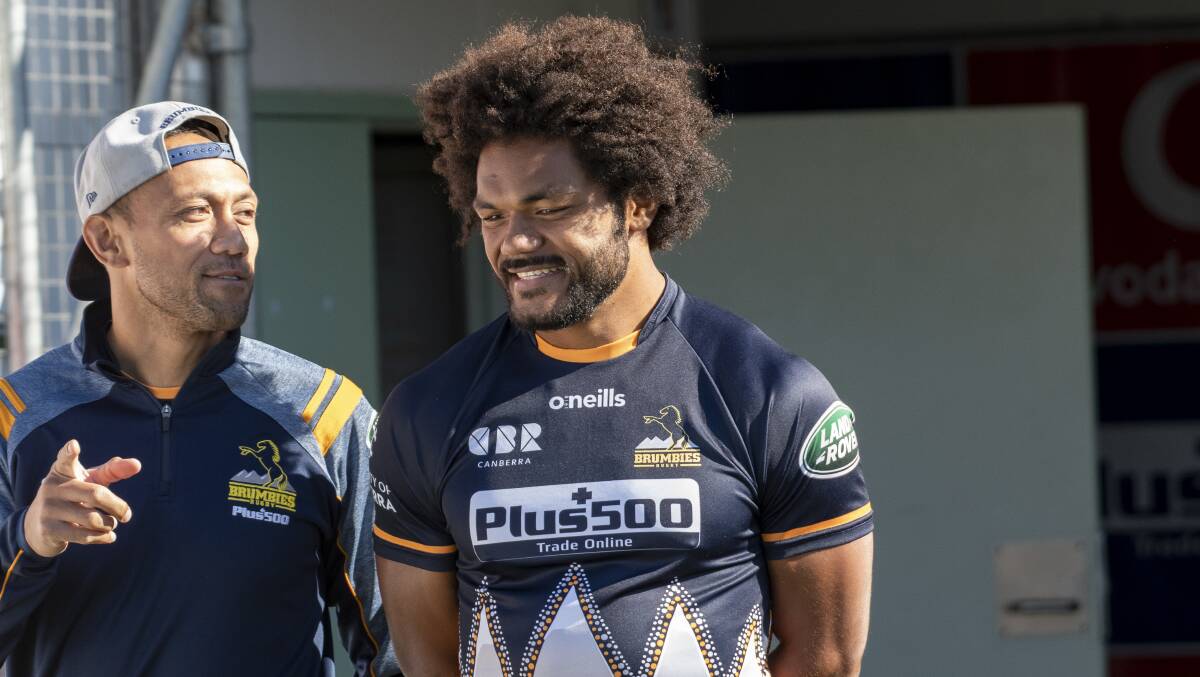 Christian Lealiifano and Henry Speight are also set to leave the Brumbies. Picture: Sitthixay Ditthavong