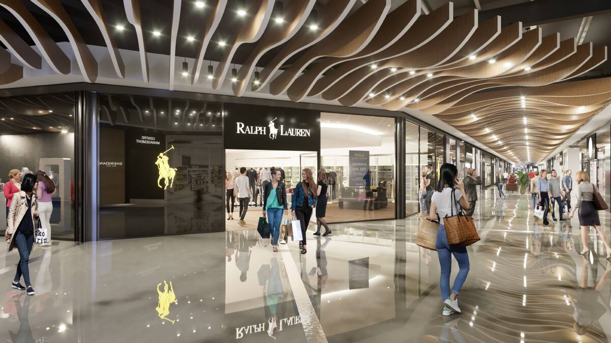 Artist's impression of the new Ralph Lauren store at Canberra Outlet. Picture: supplied.