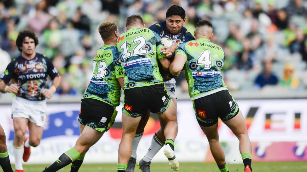 The Raiders went "backwards" in Ricky Stuart's eyes. Picture: AAP