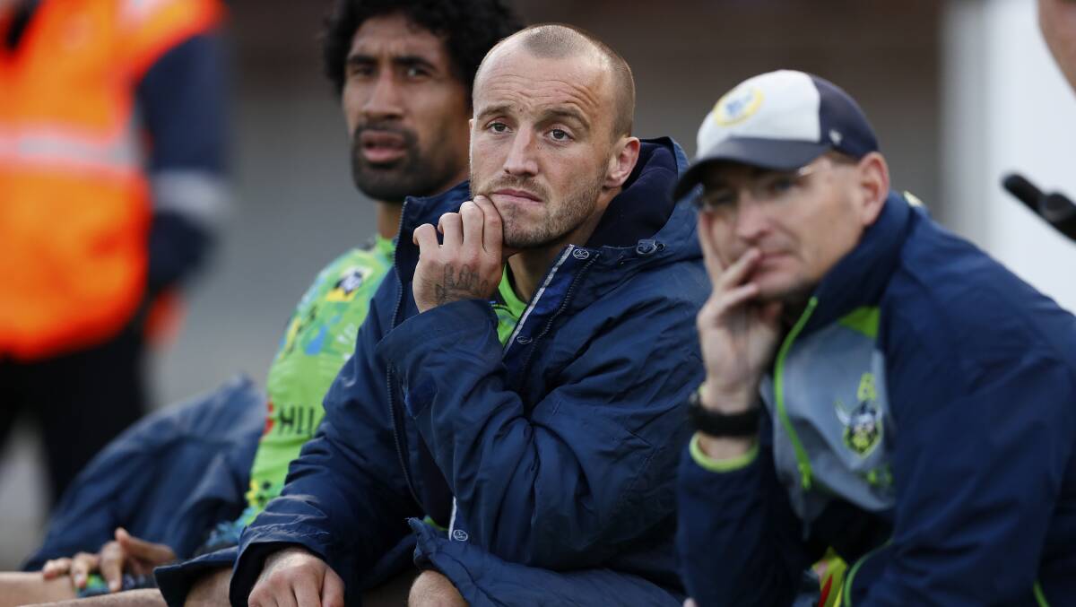 Josh Hodgson is out injured. Picture: NRL Photos
