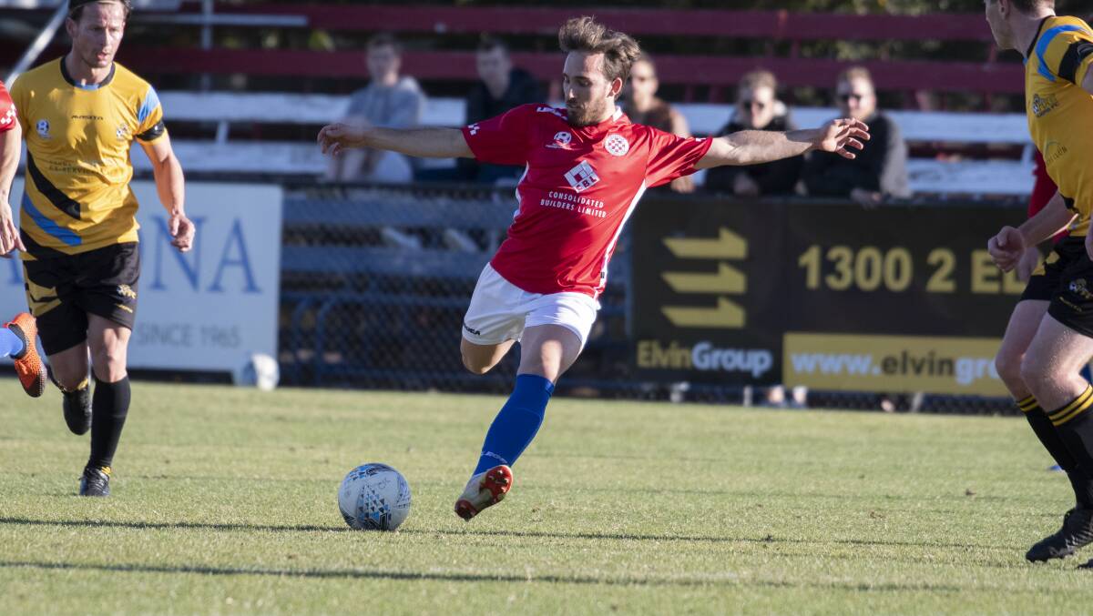 Canberra FC's Daniel Colbertaldo. Picture: Sitthixay Ditthavong