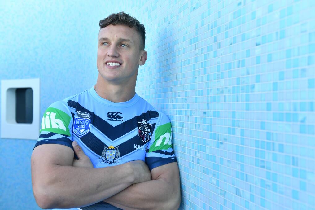 NSW Blues debutant Jack Wighton wants to make his two daughters proud. Picture: AAP