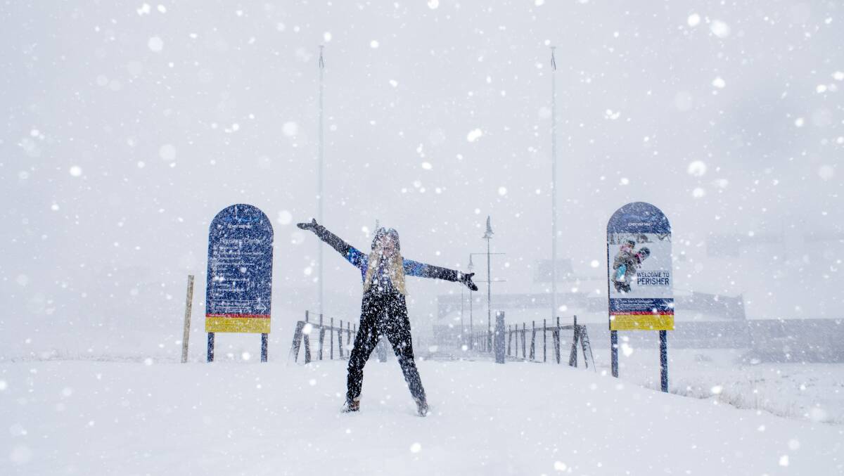 Perisher had 20cm of snow overnight earlier this week as the first blizzard of the season rolled into the resort and has brought with it heavy snowfall, strong winds and negative temperatures. 