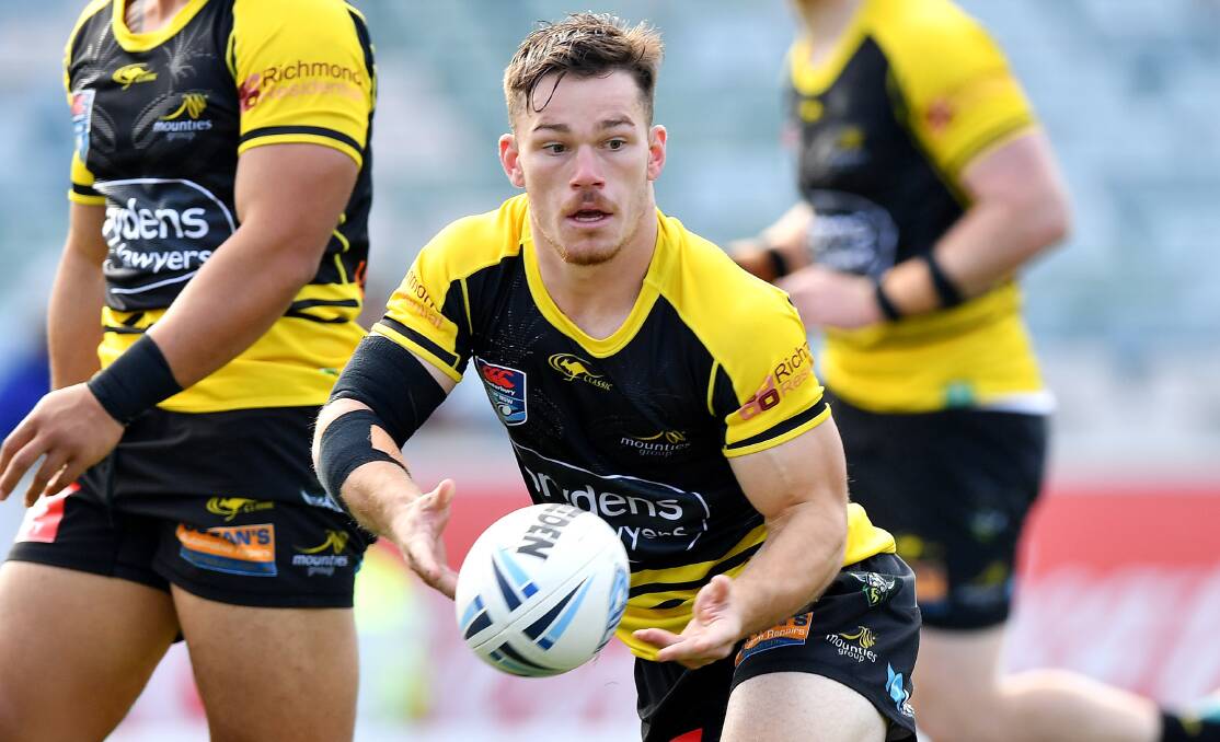 Tom Starling is relishing the chance to play first grade. Picture: NRL Photos