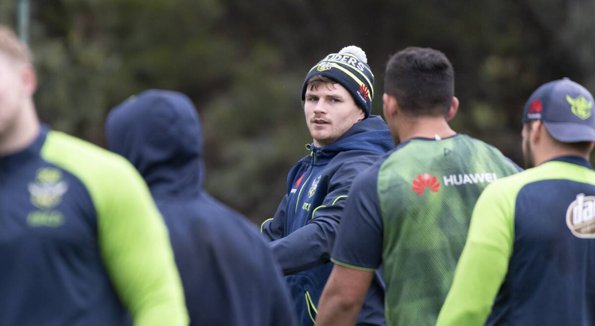 Canberra backrower John Bateman has been cleared to test the open market. Picture: Sitthixay Ditthavong