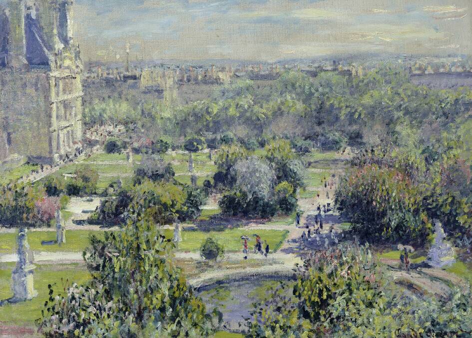 Claude Monet's Les Tuileries (1876), from the Musee Marmottan.