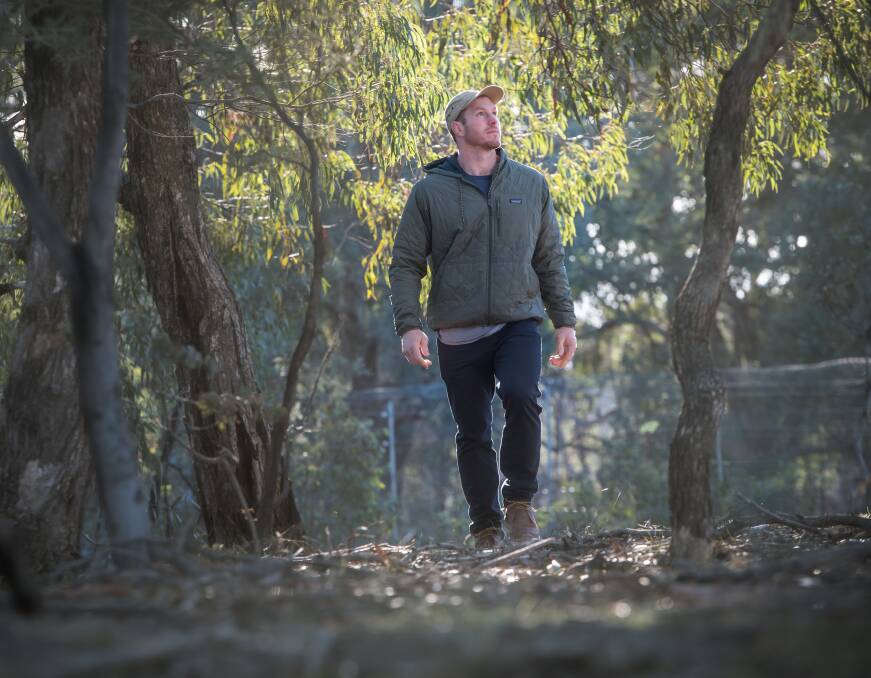David Pocock has immersed himself in Canberra's rugby and nature culture. Picture: Karleen Minney.