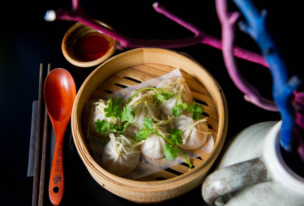 Steamed soup dumplings. Pictures: Elesa Kurtz
