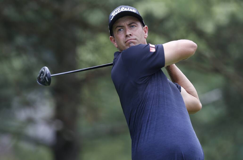 Adam Scott is tuning up his game for the US Open. Picture: AP