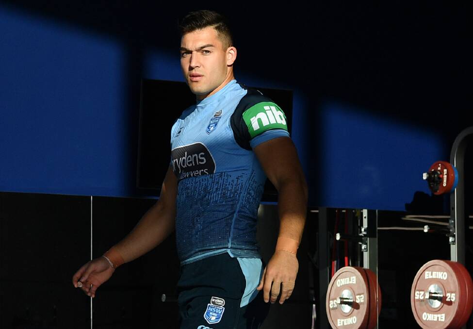 NSW Blues player Nick Cotric will be required to back up 48 hours after a State of Origin showdown. Picture: AAP