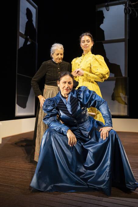 Camilla Blunden as Anne Marie, Lily Constantine as Emmy, and Rachel Berger as Nora. Picture: Sitthixay Ditthavong