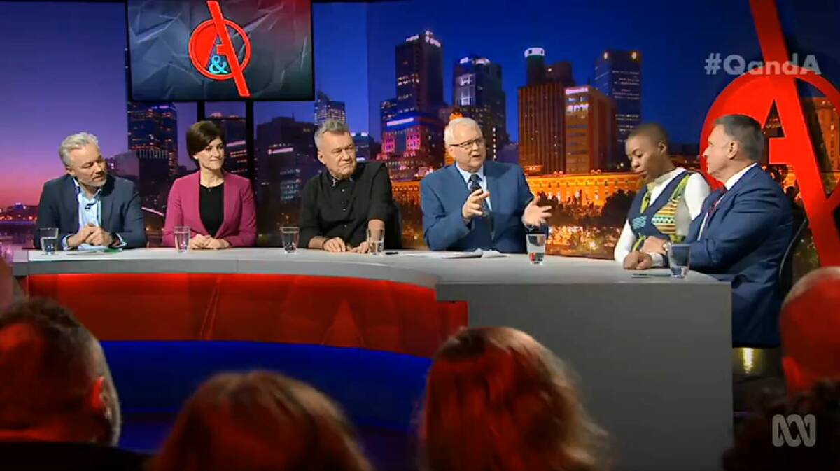 The panel wraps their collective heads around the phenomenon of weather.