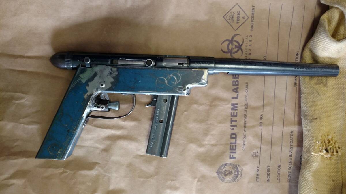 The guns were seized from a property on Captains Flat Road. Picture: NSW Police