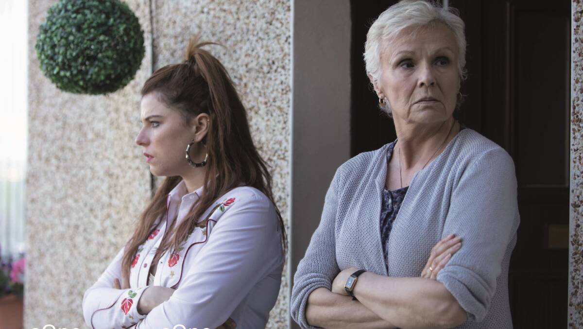 Jessie Buckley (left) as Rose-Lynn Harlan and Julie Walters as Marion in the film Wild Rose.
