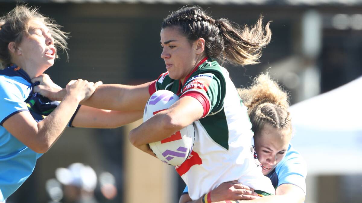 Millie Boyle is relishing her time in rugby league. Picture: NRL Photos